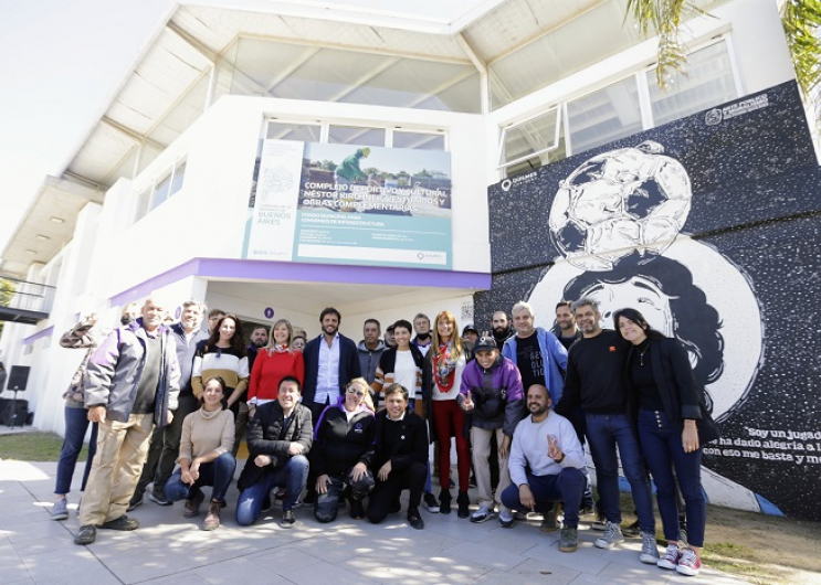 Obras de pavimentación y puesta en valor de espacios comunitarios en Quilmes