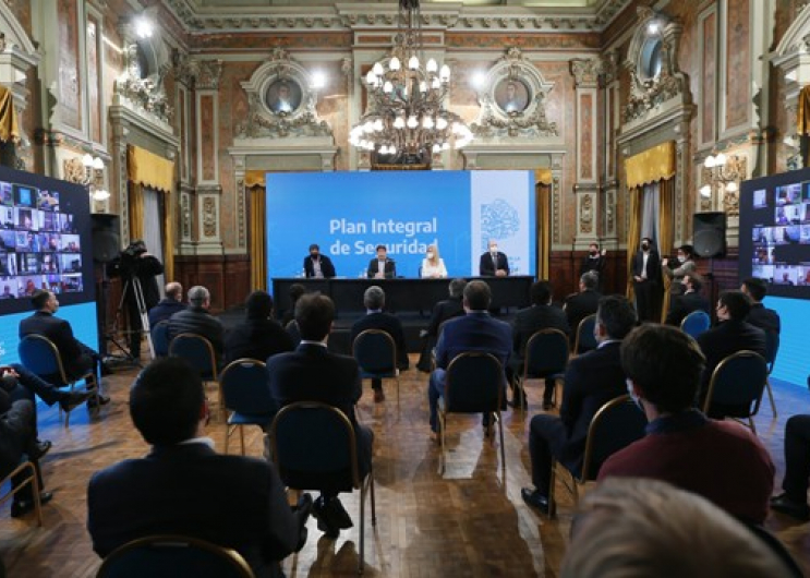 Axel Kicillof presenta el Plan Integral de Seguridad