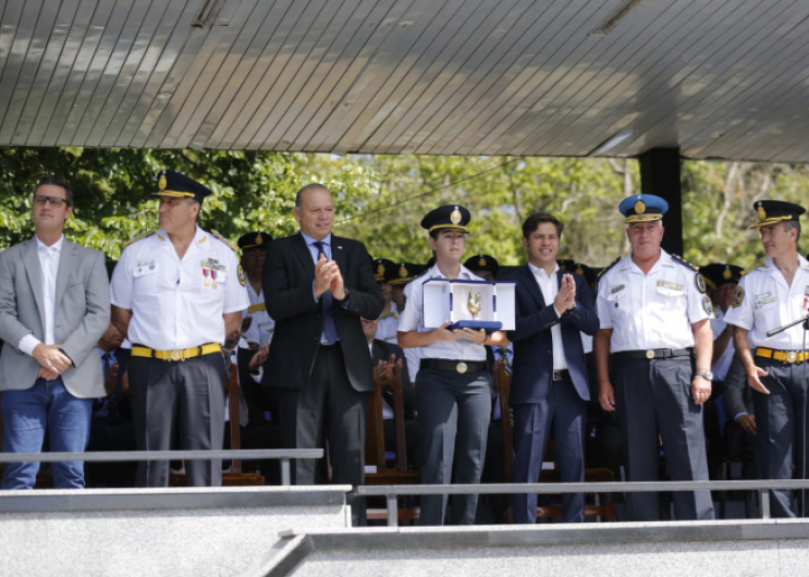 Egresaron 1.400 cadetes de la Escuela de Policía “Juan Vucetich”