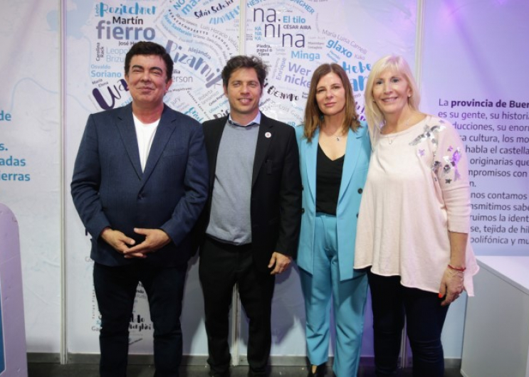 Kicillof visitó esta tarde la XV Feria Municipal del Libro de La Matanza