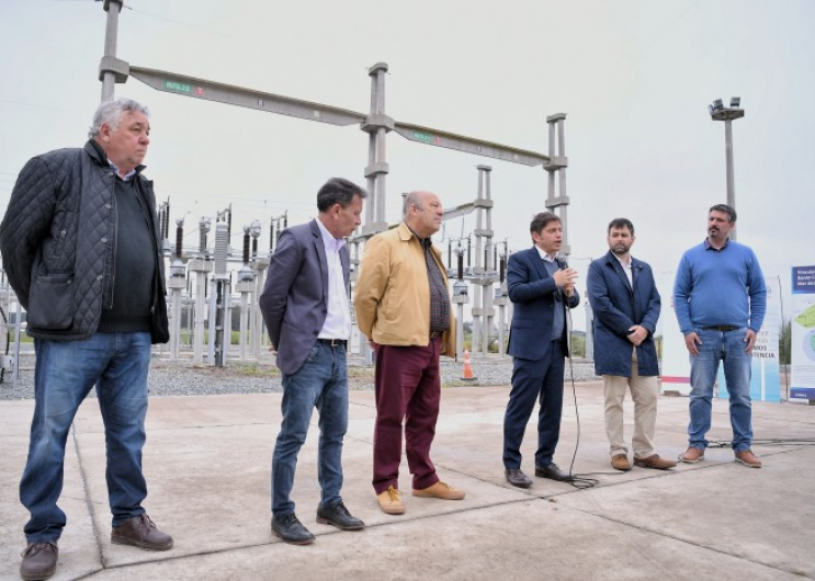 Se puso en marcha la nueva línea de alta tensión que conecta Santa Clara del Mar con Mar del Plata