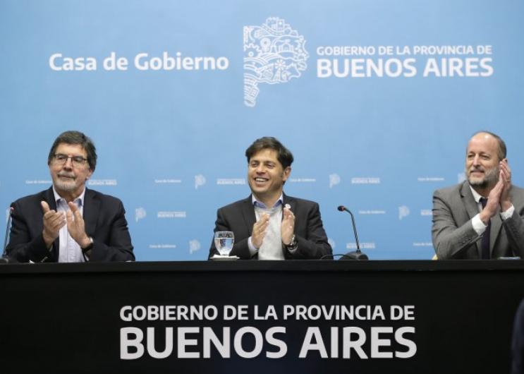 Fue en el Salón Dorado de la Casa de Gobierno