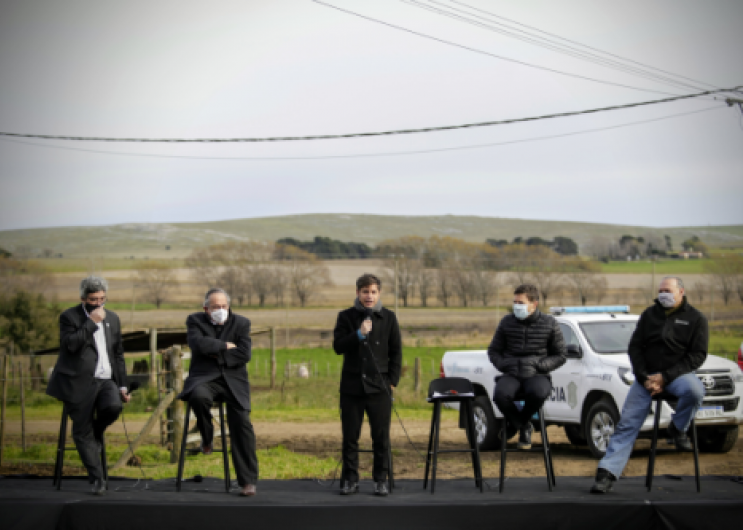 Kicillof presentó el Plan Bonaerense de Desarrollo Rural