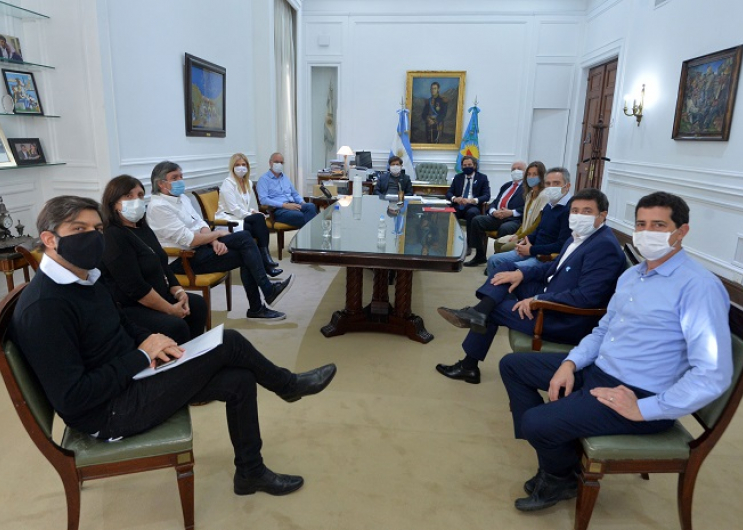 En la Casa de Gobierno de La Plata