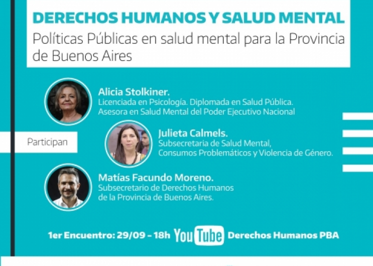 Ciclo de conversatorios “Derechos Humanos y Salud Mental”