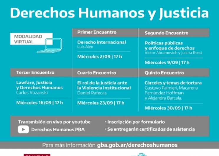 Ciclo de Formación “Derechos Humanos y Justicia”