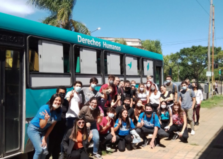 Foto de los estudiantes universitarios