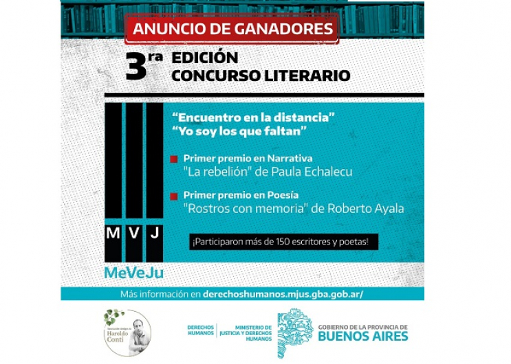 El Concurso Literario "Encuentro en la distancia" ya tiene sus ganadores