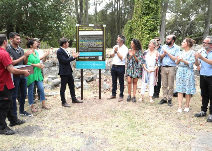 Se señalizó a la Isla Martín García como Sitio de Memoria