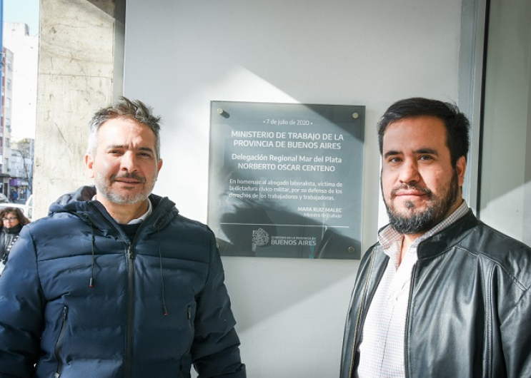 Matías Moreno participó del homenaje en el Día del Abogado/a Laboralista