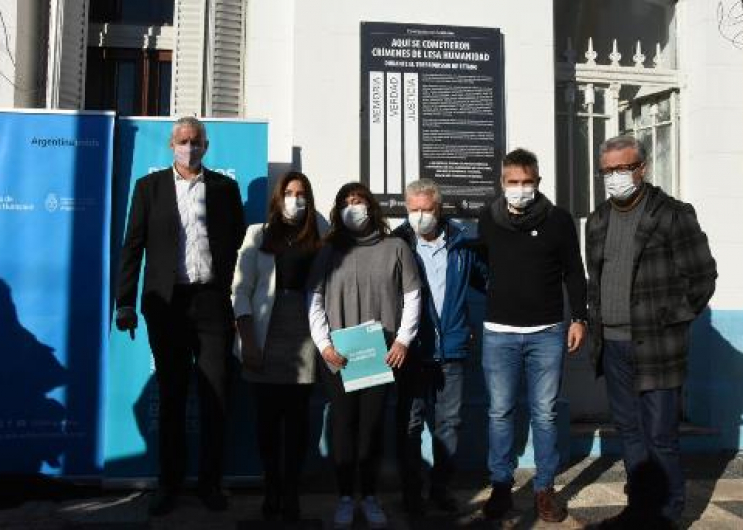 Autoridades y organismos de ddhh señalizaron comisaría 1º de Campana