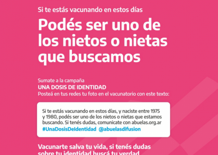 Una dosis de identidad