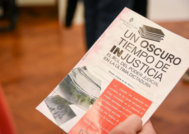 La Provincia presentó en la Ex Esma “Un oscuro tiempo de (in)justicia”