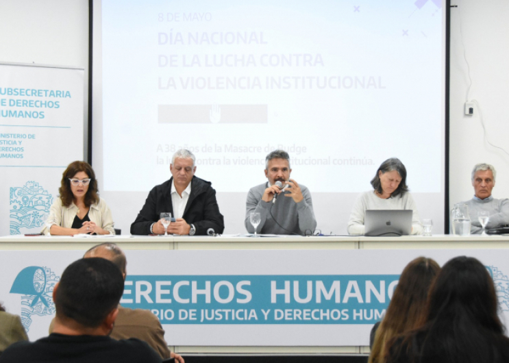 Jornada en el Día Nacional contra la Violencia Institucional