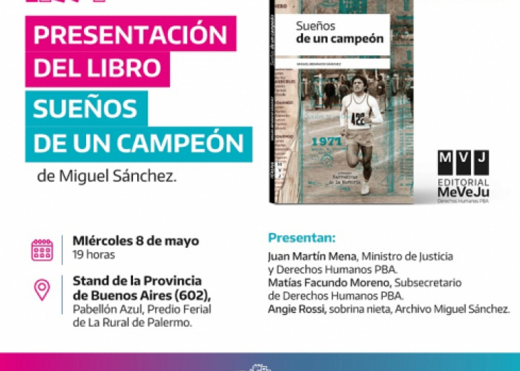 "Sueños de un campeón" en la Feria del Libro