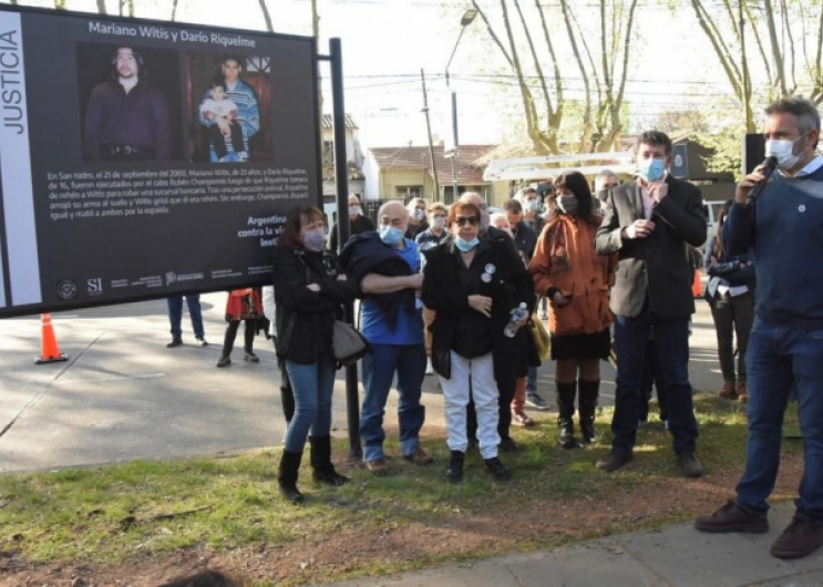 Homenaje a Mariano Witis y Darío Riquelme