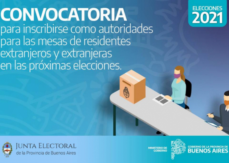 Convocan a autoridades de mesas receptoras de votos de residentes extranjeros