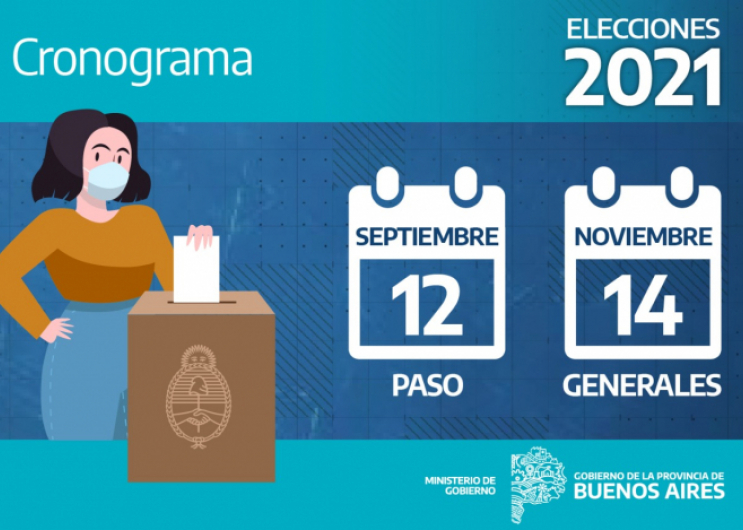 La Provincia de Buenos Aires oficializó las fechas de los comicios  electorales | Provincia de Buenos Aires