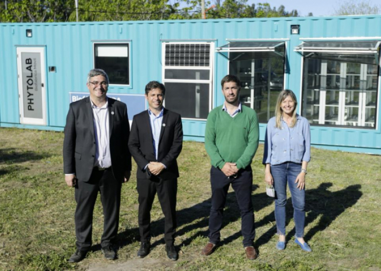 Álvarez Rodríguez participó de la inauguración de una biofábrica en Mercedes