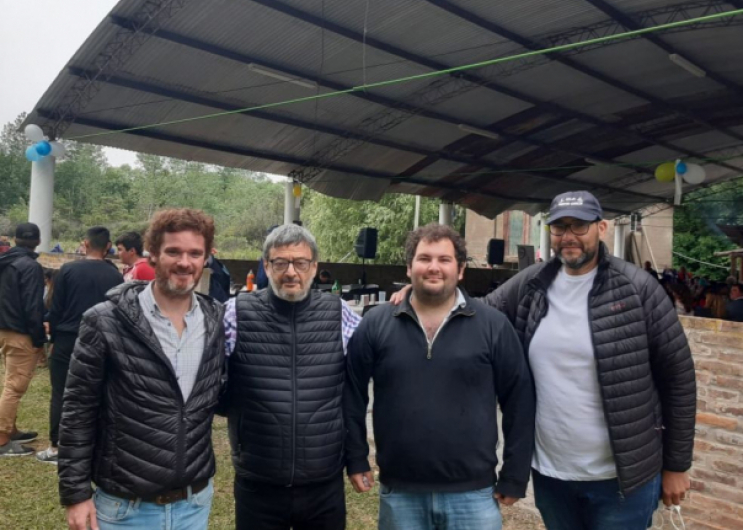 El subsecretario, Daniel Guastavino, participó de los festejos del Día del Isleño y la Isleña en el Club Atlético 9 de Julio.