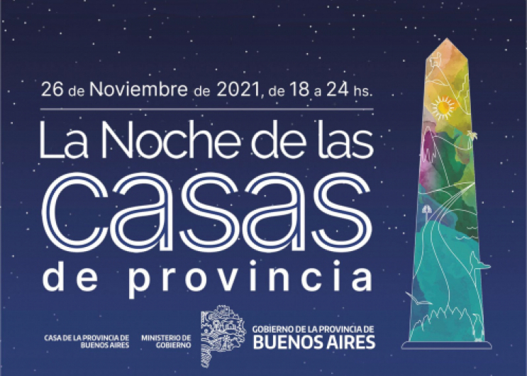 Buenos Aires se mostrará en “La Noche de las Casas de Provincia”