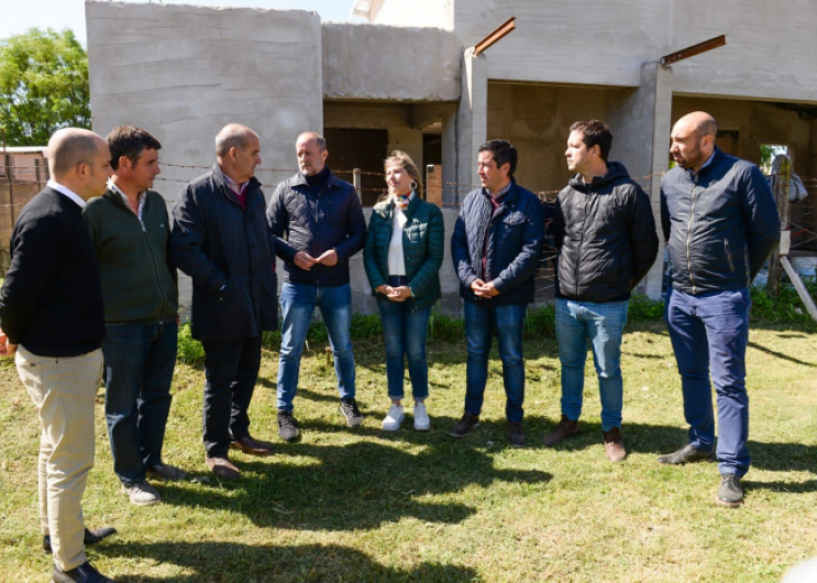 Alvarez Rodríguez visitó Carlos Casares y Pehuajó junto a Insaurralde y Nardini