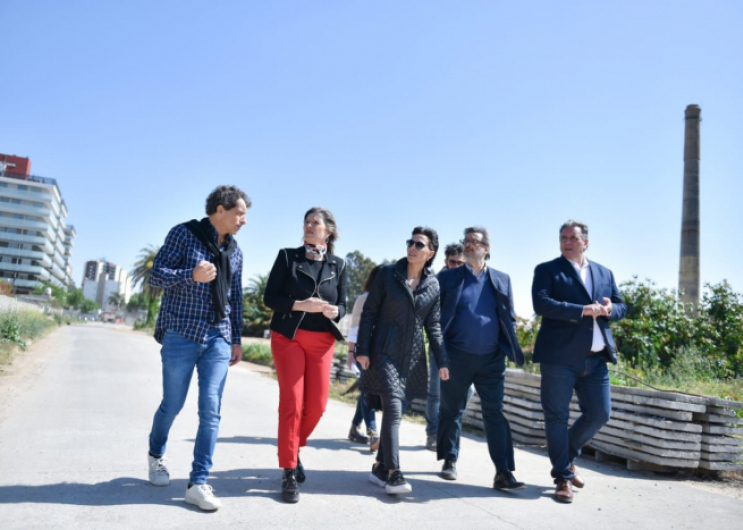 Alvarez Rodríguez visitó Quilmes y recorrió el desarrollo urbanístico Qiudad