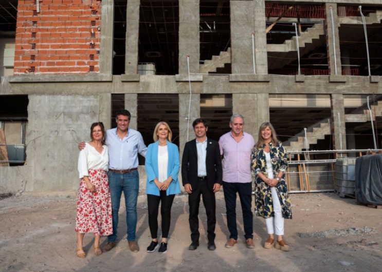 Avanza la construcción de la Casa de la Provincia en Chascomús