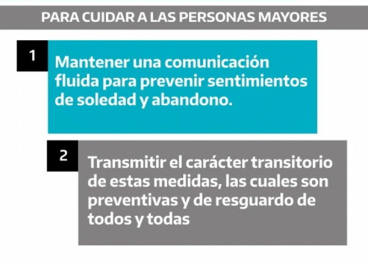 Adultos Mayores - Coronavirus