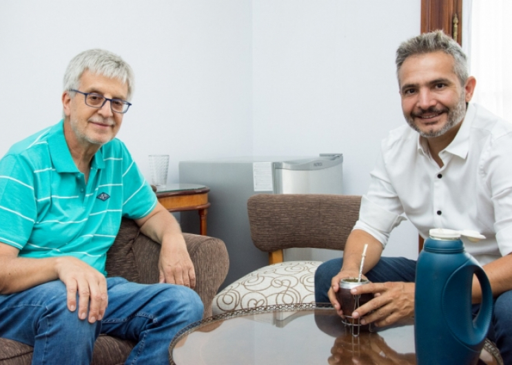 Matías Moreno recibió a directores de DDHH de Quilmes, Avellaneda y General Rodríguez