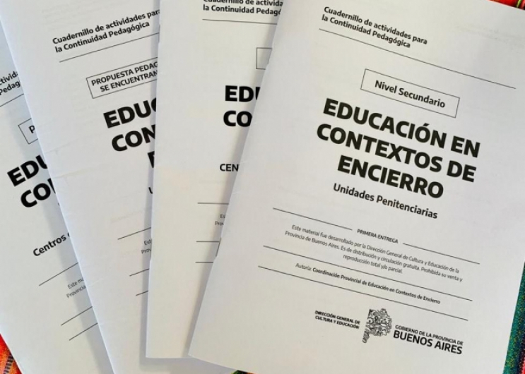 Cuadernillos de continuidad pedagógica impresos por el Estado Bonaerense