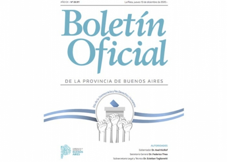 El Boletín Oficial conmemora el Día de la Democracia y los Derechos Humano