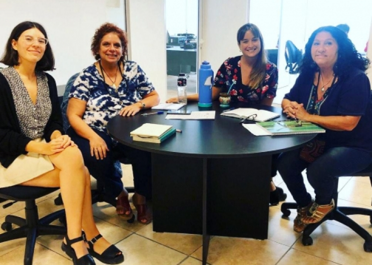 Reunión con SUTEBA por el programa “Yo fui a los juicios con mi profe” 
