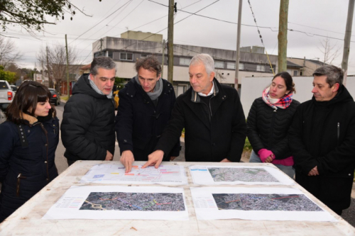 Katopodis y Alak inauguraron obras hidráulicas en La Plata