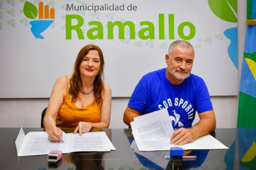 Firma de convenios para fortalecer políticas de género y diversidad en Ramallo