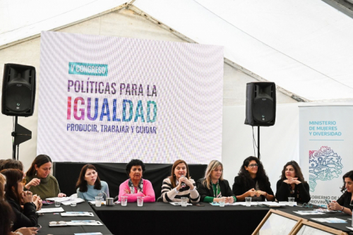 Barrios participó del V Congreso Políticas para la Igualdad: Producir, Trabajar y Cuidar