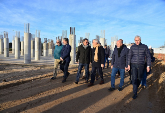 Avanzan las obras de infraestructura