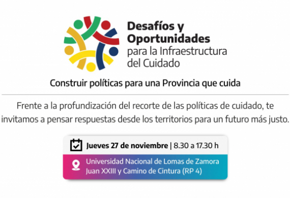 El Ministerio realizará un encuentro sobre Infraestructura del Cuidado