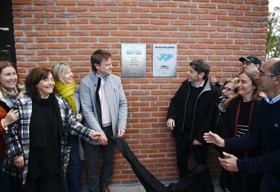 Olavarría: Kicillof y Alvarez Rodríguez recorrieron la Casa de la Provincia