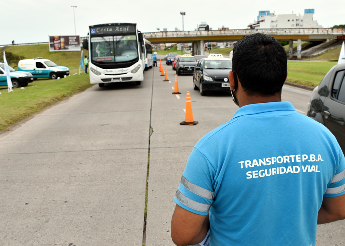 Transporte realizó un megaoperativo de control vehicular y fiscalización en Mar del Plata