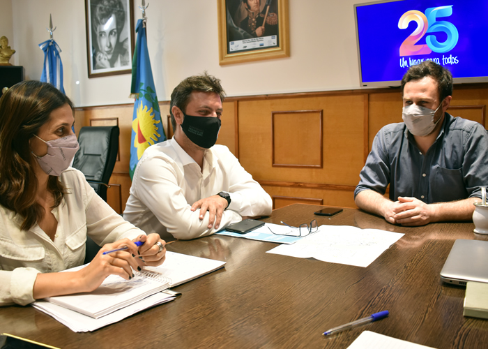 Supply se reunió con Ralinqueo para planificar el transprote público local