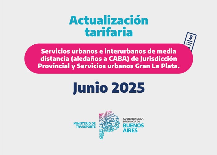 Transporte público de pasajeros urbano e interurbano de media distancia.
