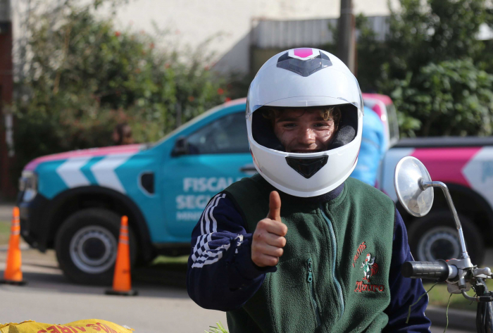 El casco reduce en un 70% la gravedad de las lesiones de cráneos. 