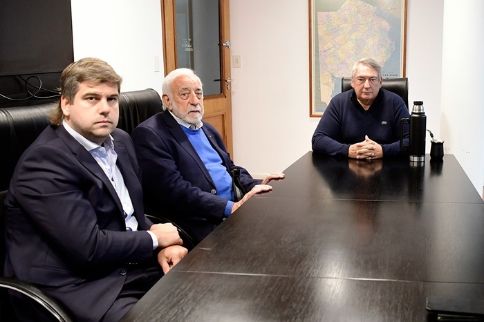 En la reunión estuvo el subsecretario de Transporte Terrestre, Julio Perdiguero.