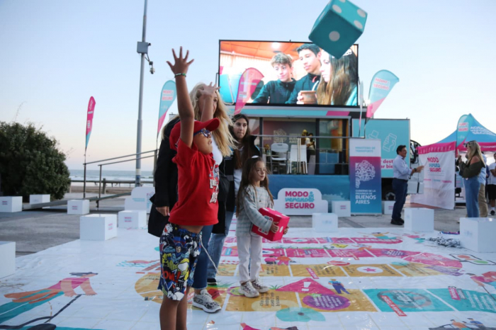 La iniciativa recorrió distintos puntos de la Costa Atlántica. La iniciativa recorrió distintos puntos de la Costa Atlántica.