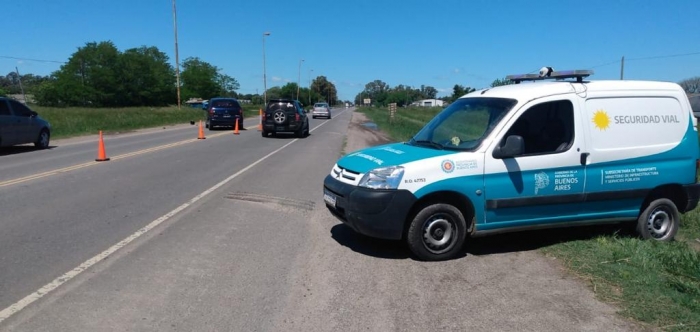 La Subsecretaría de Transporte a cargo de Alejo Supply realizó importante operativo de control vehicular en Ruta 36