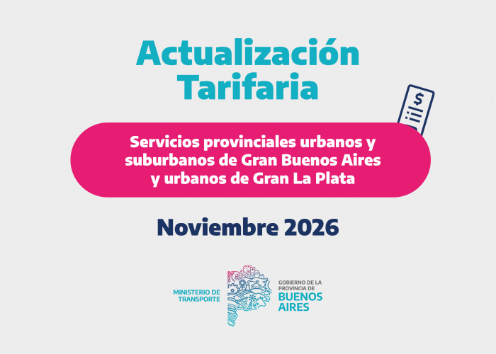 Actualización Tarifaria Noviembre 2026.