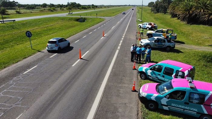 Las postas estuvieron ubicadas en Bolívar, Maipú, Mar del Plata y Villa Gesell.