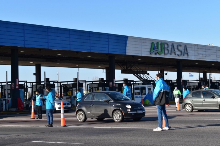 La Subsecretaría de Transporte a cargo de Alejo Supply realizó el operativo 1500 durante el ASPO