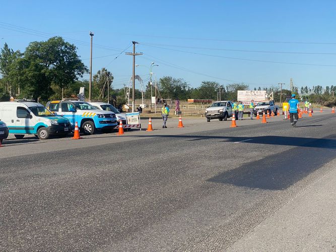 Transporte reforzó la presencia en rutas con importantes operativos de seguridad